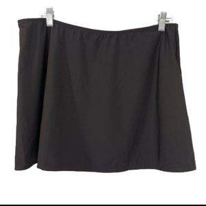 Miraclesuit Swimskirt Unlined Chocolate Brown NWT